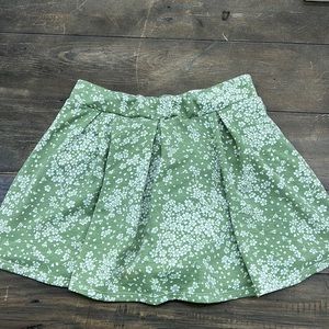 Floral mini skirt
